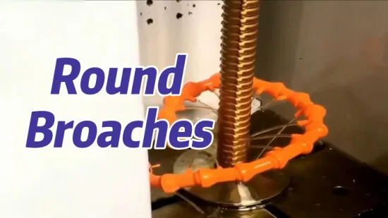 HSS Broaching Tool Set Internal Spline Broach Round Broaches Set Circular Broach Broaching Tool